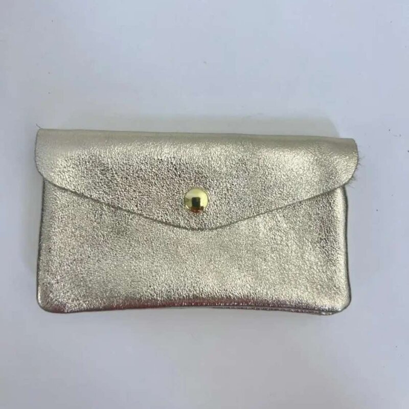 Wauw Wauw: Blush portemonnee groot - metallic goud