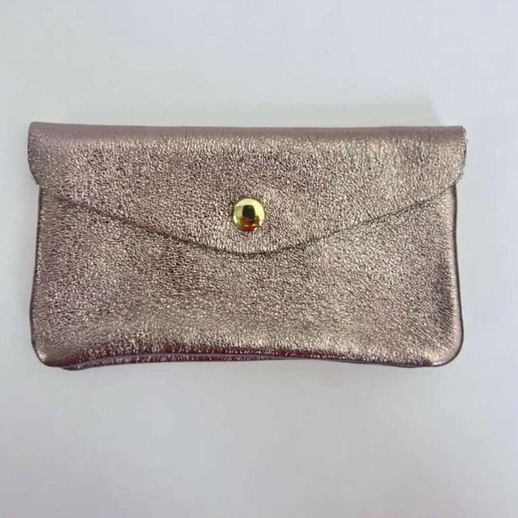 Wauw Wauw: Blush portemonnee groot - metallic bronze