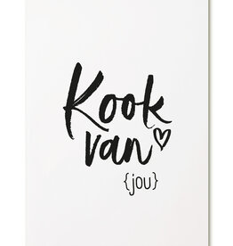 Zoedt Zoedt: Kaart a6 - Kook van jou