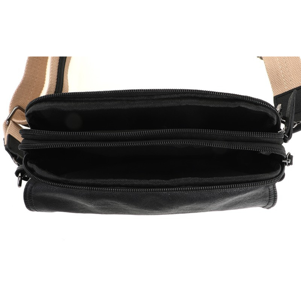 I'm dutch I'm dutch: Handtas - schoudertasje Madrid - Black
