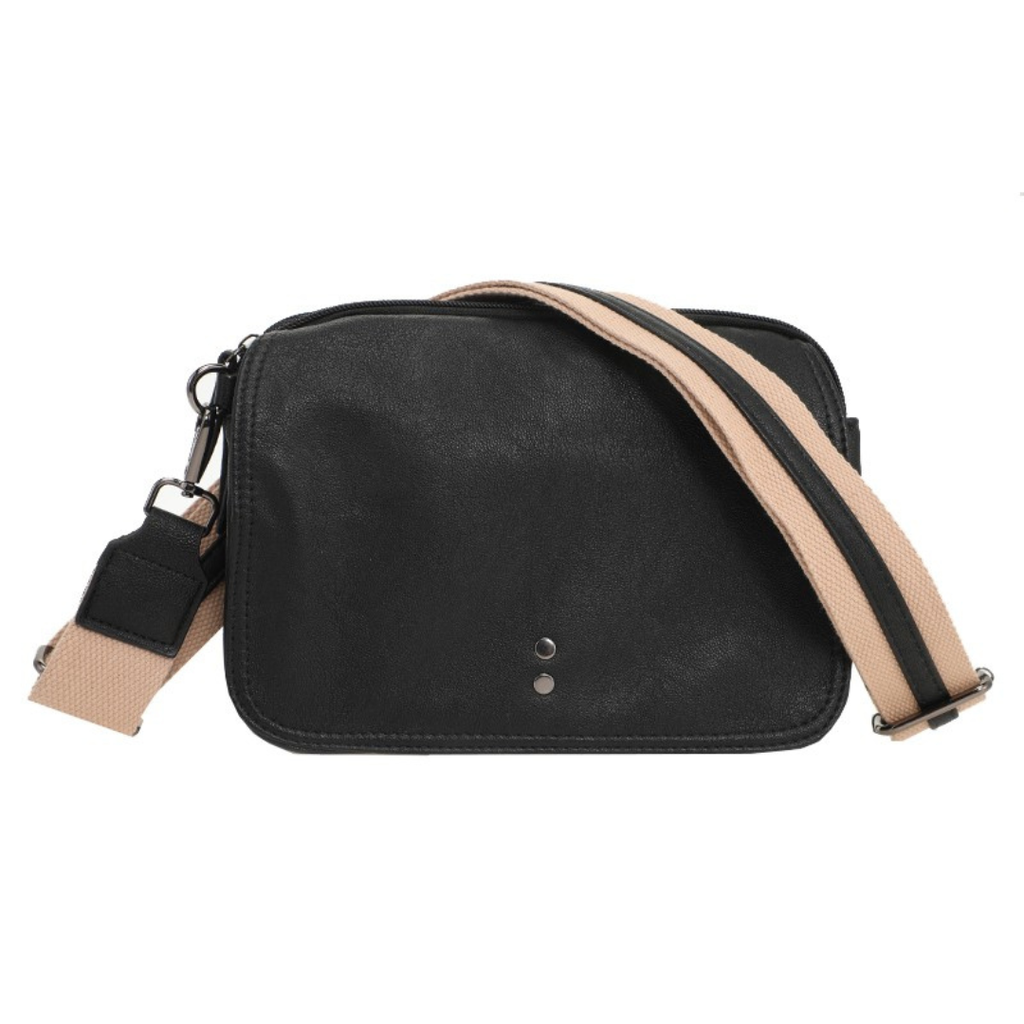 I'm dutch I'm dutch: Handtas - schoudertasje Madrid - Black