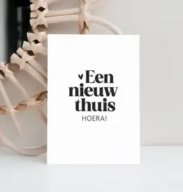 Liefz Liefz: kaart a6 - een nieuw thuis