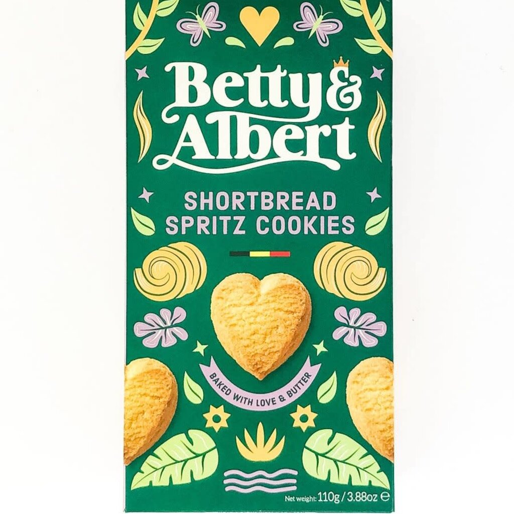 Betty and Albert Shortbread Spritz Cookies 110g