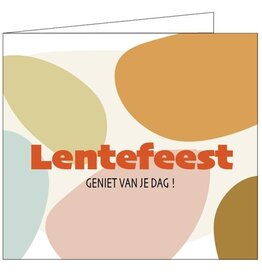 Mail-box Hil Claesen: kaart - Lentefeest Geniet van je dag