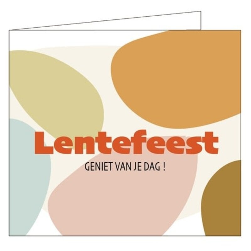 Mail-box Hil Claesen: kaart - Lentefeest Geniet van je dag
