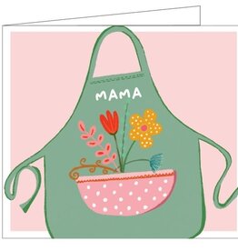 Mail-box Hil Claesen: kaart - mama keukenschort