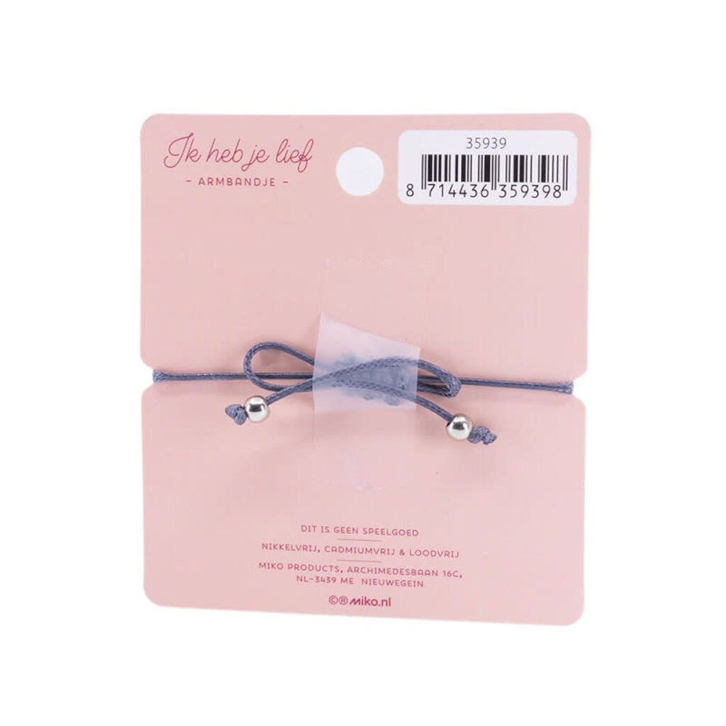 miko Miko: Hart armband - lieve mama
