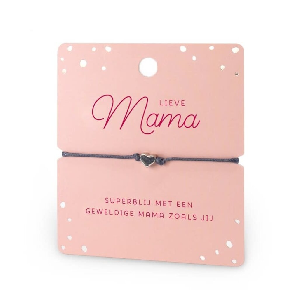 miko Miko: Hart armband - lieve mama