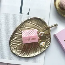 Stationery & gift Stationery & gift: Sleutelhanger Roos | Liefste Mama | Roze