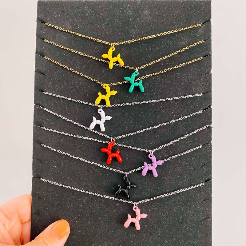 le marché sucré Le marché sucré: ketting met hanger ballonhond