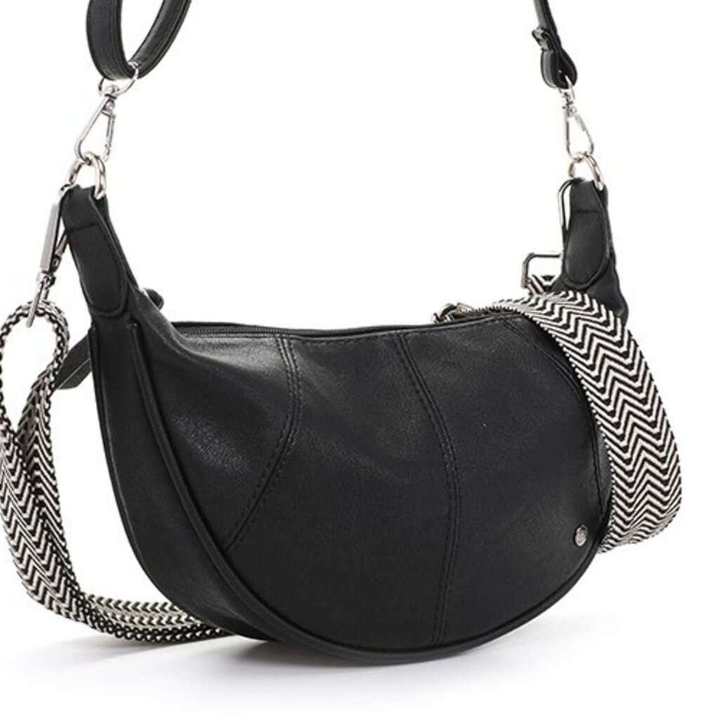 I'm dutch I'm dutch: Handtas - Black crossbodytas Brentford