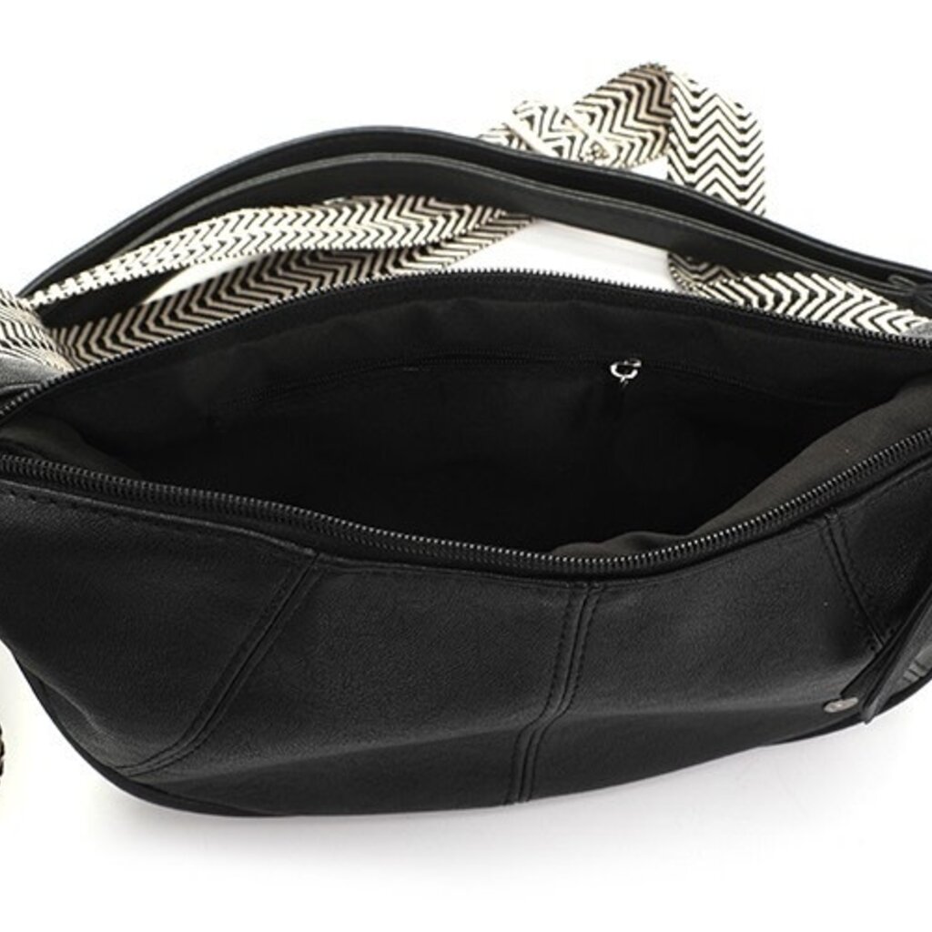 I'm dutch I'm dutch: Handtas - Black crossbodytas Brentford