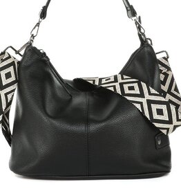 I'm dutch I'm dutch: Handtas - Black schoudertas Elvy
