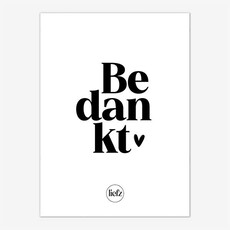 Liefz Liefz: Fles etiket | Bedankt