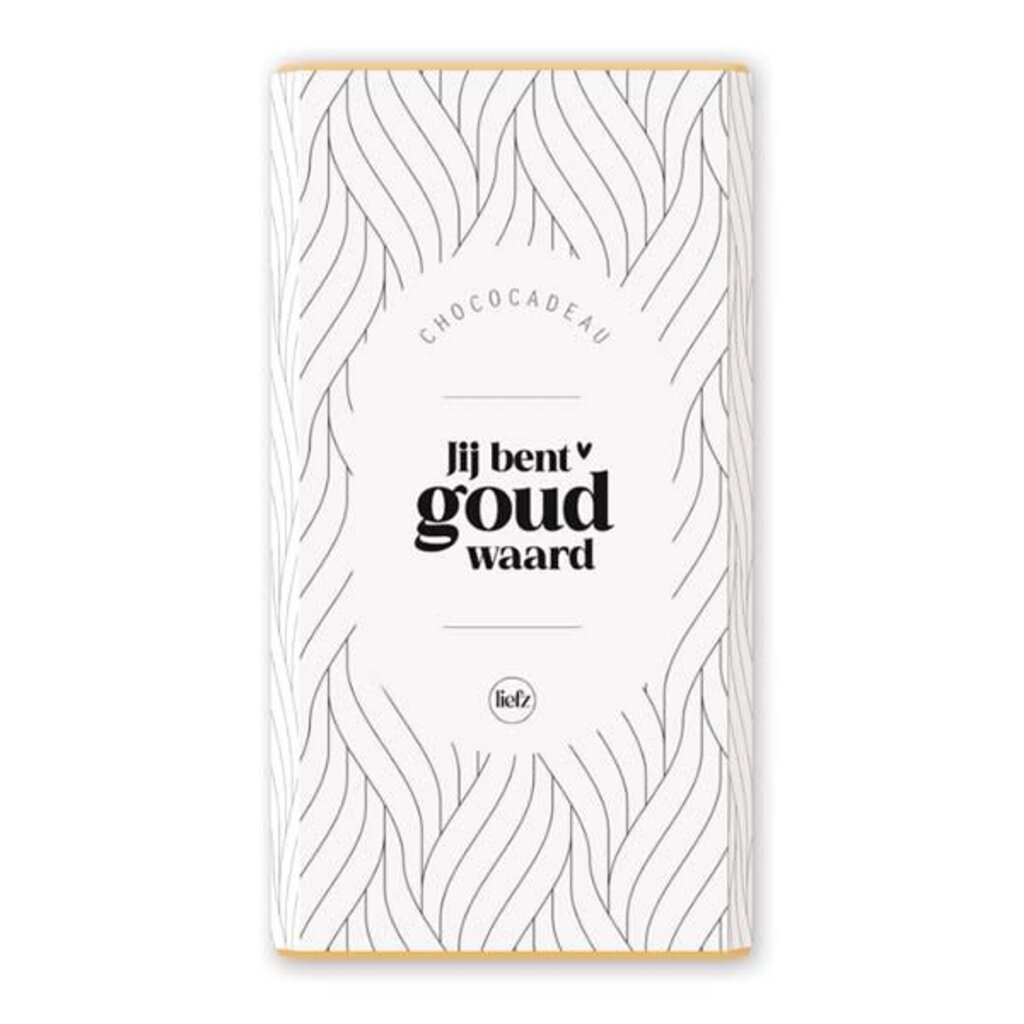 Liefz Liefz: Chocoladewikkel | Jij bent goud waard