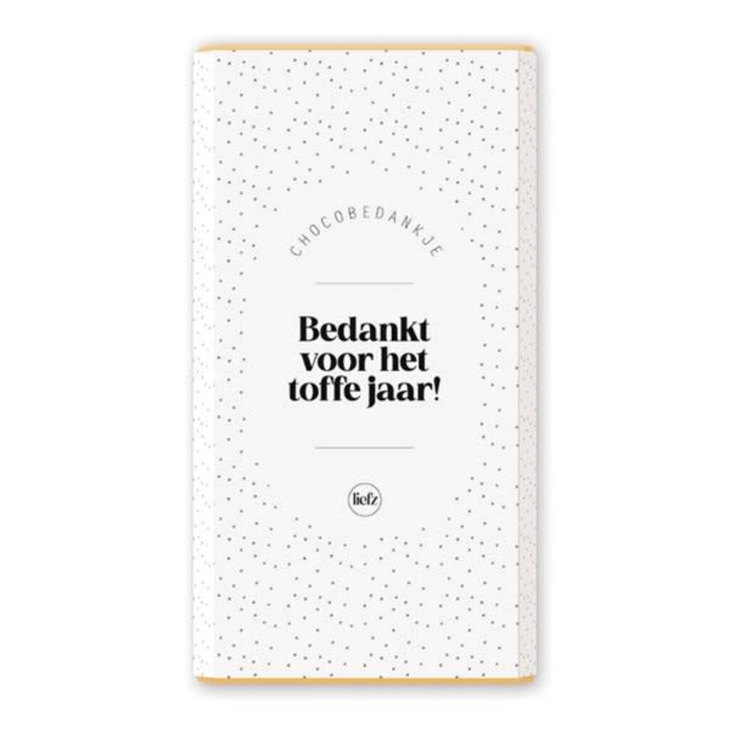 Liefz Liefz: Chocoladewikkel | Bedankt voor het toffe jaar