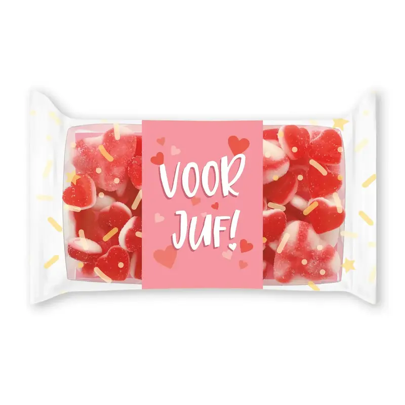 Veel liefs PRE-ORDER Veel liefs: snoepjes - voor juf!