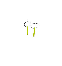 le marché sucré Le marché sucré: oorbellen - creool fluo geel