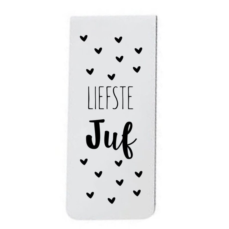 Sproetiz Sproetiz: Boekenlegger magnetisch - Liefste Juf