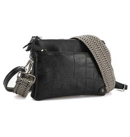 I'm dutch I'm dutch: Handtas - Black crossbodytas en schoudertasje Gent