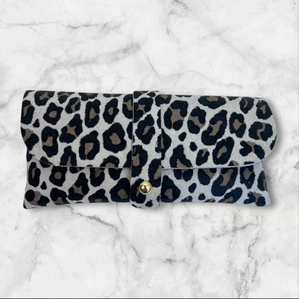 Wauw Wauw: Zonnebriltasje leder - leopard (2)