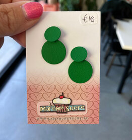 le marché sucré Le marché sucré: oorbellen - groen 04