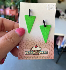 le marché sucré Le marché sucré: oorbellen -  groen