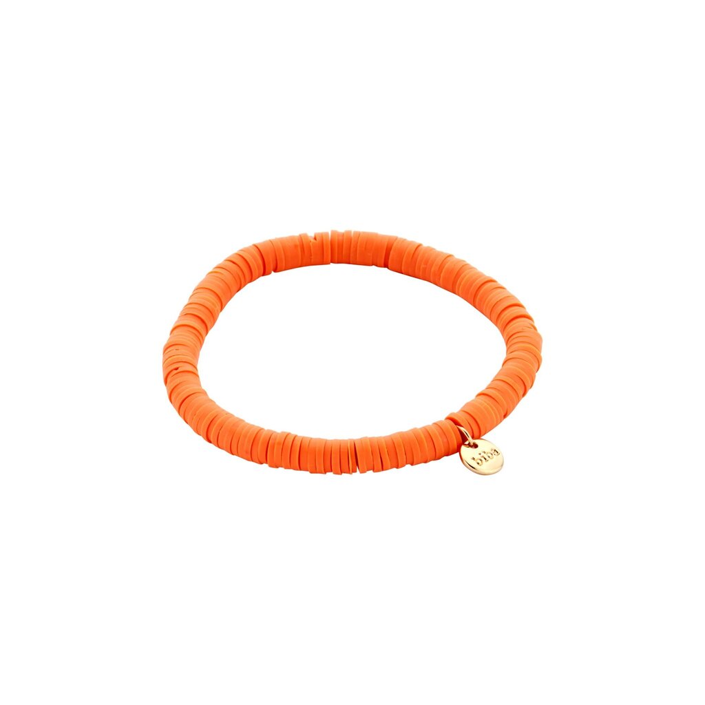 Biba Biba: armbandje clay - oranje
