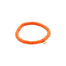 Biba Biba: armbandje clay - oranje