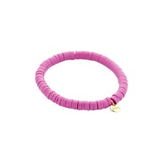 Biba Biba: armbandje clay - paars