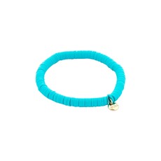 Biba Biba: armbandje clay - turquoise