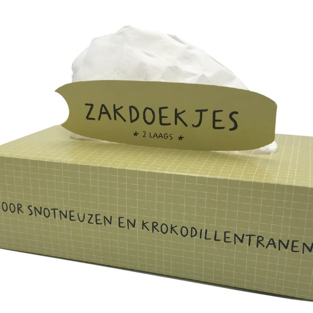 Mail-box Mail-box: Tissuebox Voor snotneuzen en krokodillentranen