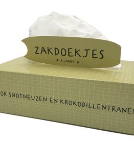 Mail-box Mail-box: Tissuebox Voor snotneuzen en krokodillentranen