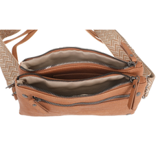 I'm dutch I'm dutch: Handtas - schoudertasje San Leo - Camel