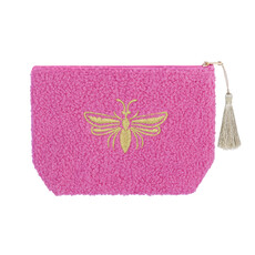 Yehwang Yehwang: Make-up tasje teddy bij - fuchsia