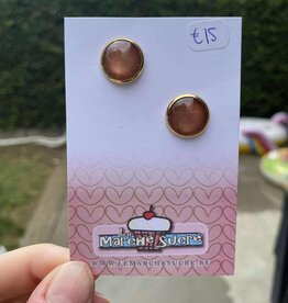 le marché sucré Le marché sucré: oorbellen steker rond 004
