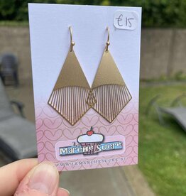 le marché sucré Le marché sucré: oorbellen - goud