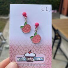 le marché sucré Le marché sucré: oorbellen - aardbei