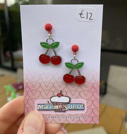 le marché sucré Le marché sucré: oorbellen - kers