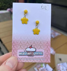 le marché sucré Le marché sucré: oorbellen  bloemetje