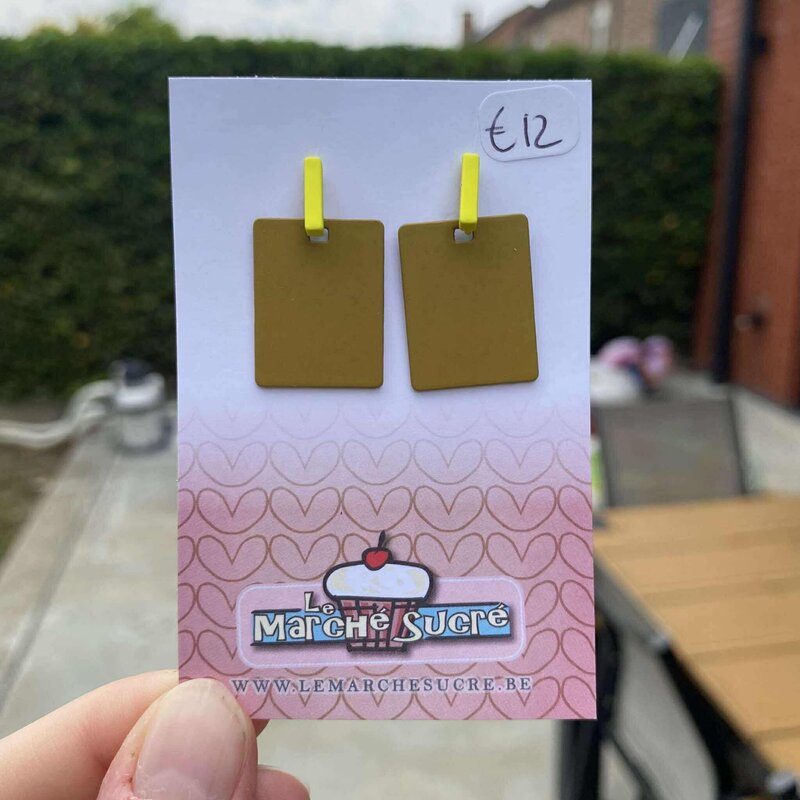 le marché sucré Le marché sucré: oorbellen