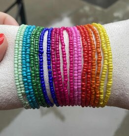 geen merk armbandje - pareltjes