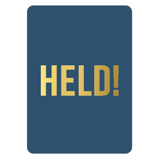 Kassaplan KP: kaartje a6 - Held!