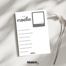 titatimi digitaal titatimi – Printable invulblad “Mijn mama” & “Mijn moeke” – Persoonlijk Moederdag cadeau • Origineel DIY gepersonaliseerd cadeau idee voor mama of moeke