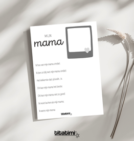 titatimi digitaal titatimi - printable - mijn mama / mijn moeke