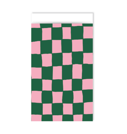Kassaplan KP: Cadeauzakjes - Handdraw grid Pink/Green