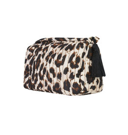 Yehwang Yehwang: make-up tas groot - luipaard print