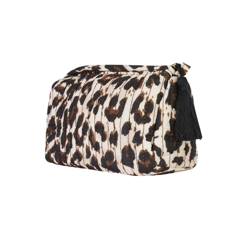 Yehwang Yehwang: make-up tas groot - luipaard print