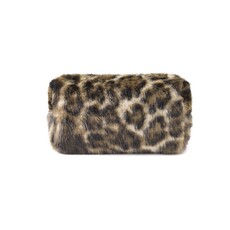 Yehwang Yehwang: make-up tas zachte luipaard - bruin