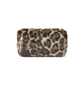 Yehwang Yehwang: make-up tas zachte luipaard - bruin